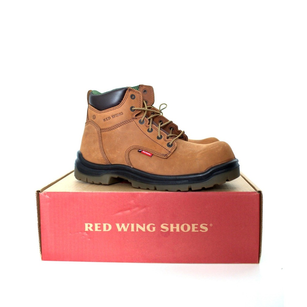 Red Wing 2241 King Toe ADL Mens Work Boots Brown Leather Non-Metallic Toe 11 E2